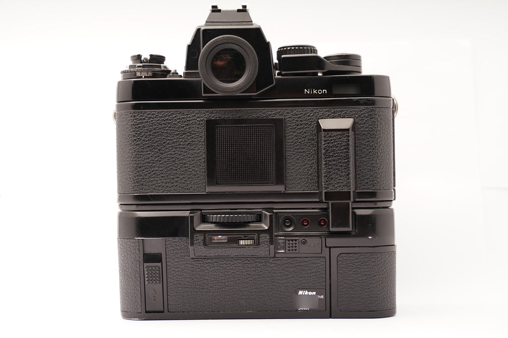 Nikon F3 P 35mm SLR Body with MD-4 Motor Drive – Very Good