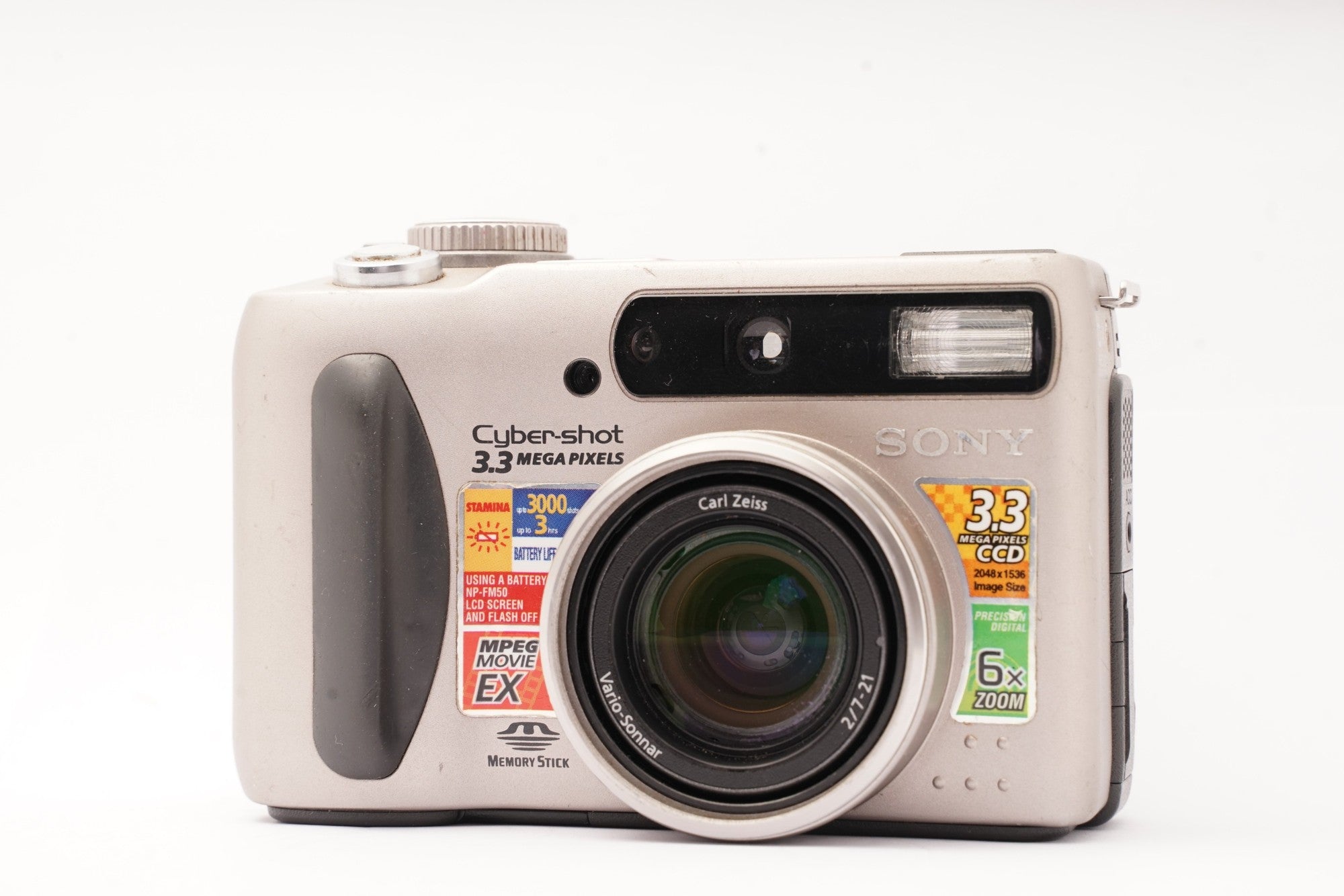 Sony Cyber-shot DSC-S75 3.3MP CCD Digital Camera