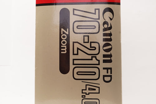 Canon FD 70-210mm f/4 Zoom Lens