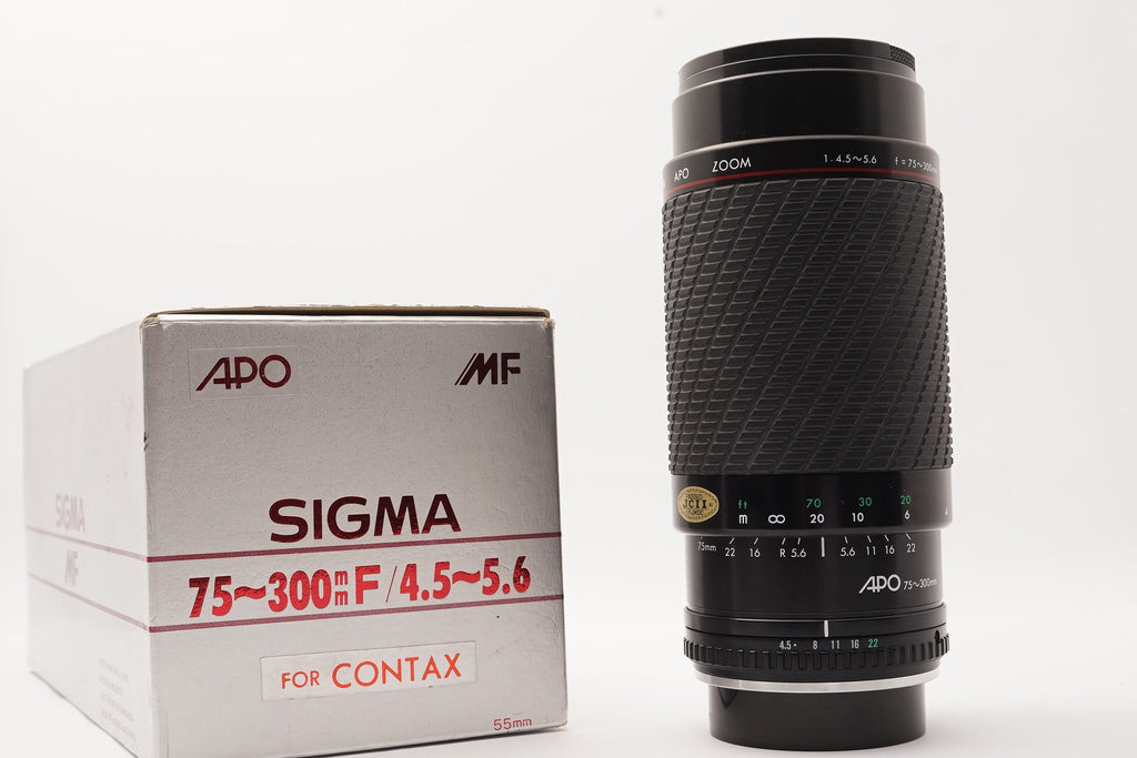 Sigma APO 75-300mm f/4.5-5.6 C/Y Mount Zoom Lens