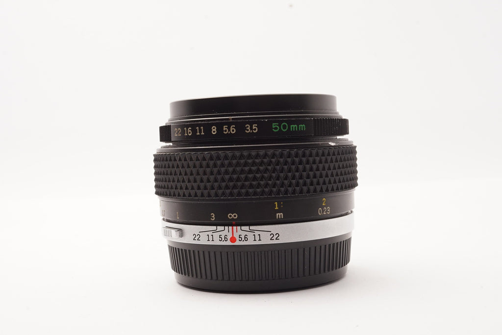 Olympus Zuiko Auto-Macro 50mm f/3.5 OM Lens