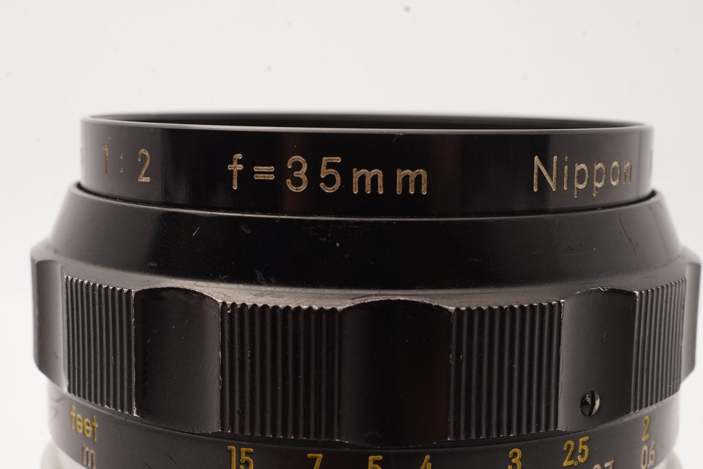 Nikon Nikkor-O Auto 35mm f/2 Lens