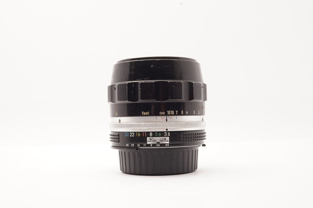 Nikon Micro-Nikkor 55mm f/3.5 Auto AI-Converted Lens