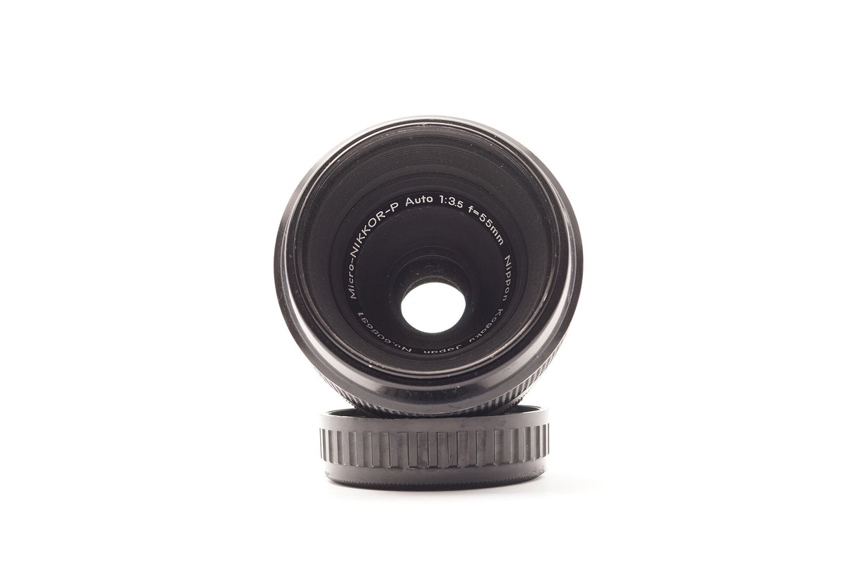 Nikon Micro-Nikkor-P Auto 55mm f/3.5 Pre-AI Lens – view 3