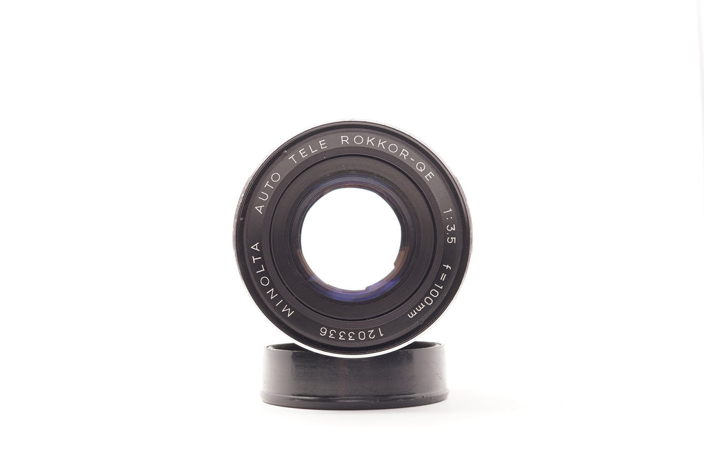 Minolta Auto Tele Rokkor-QE 100mm f/3.5 SR-Mount Lens – view 4