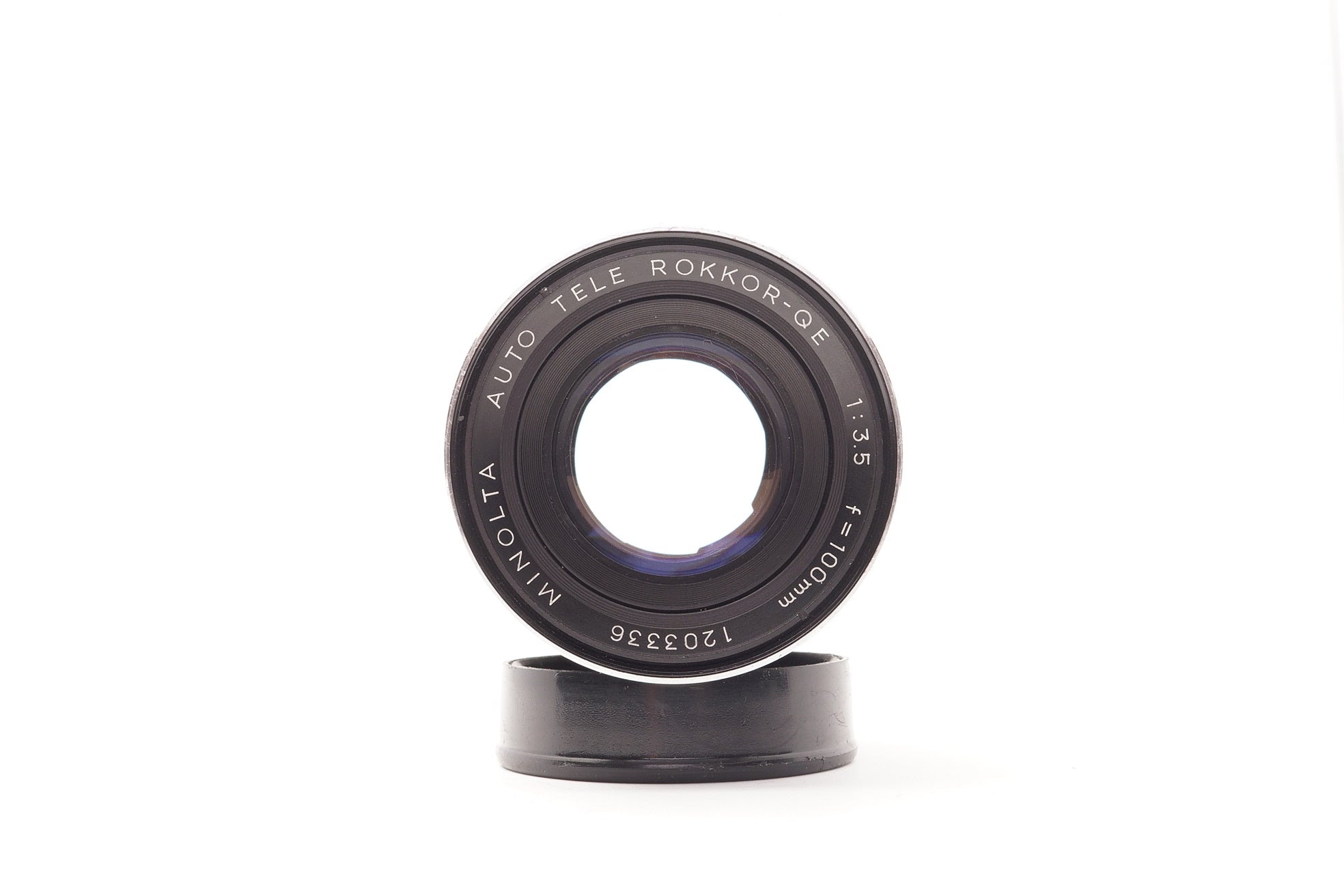 Minolta Auto Tele Rokkor-QE 100mm f/3.5 SR-Mount Lens – view 4