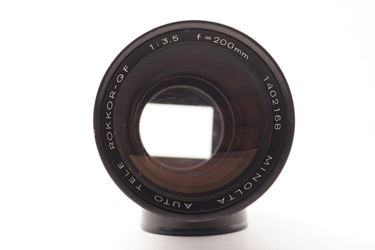 Minolta Auto Tele Rokkor-QF 200mm f/3.5 SR-Mount Lens – view 6