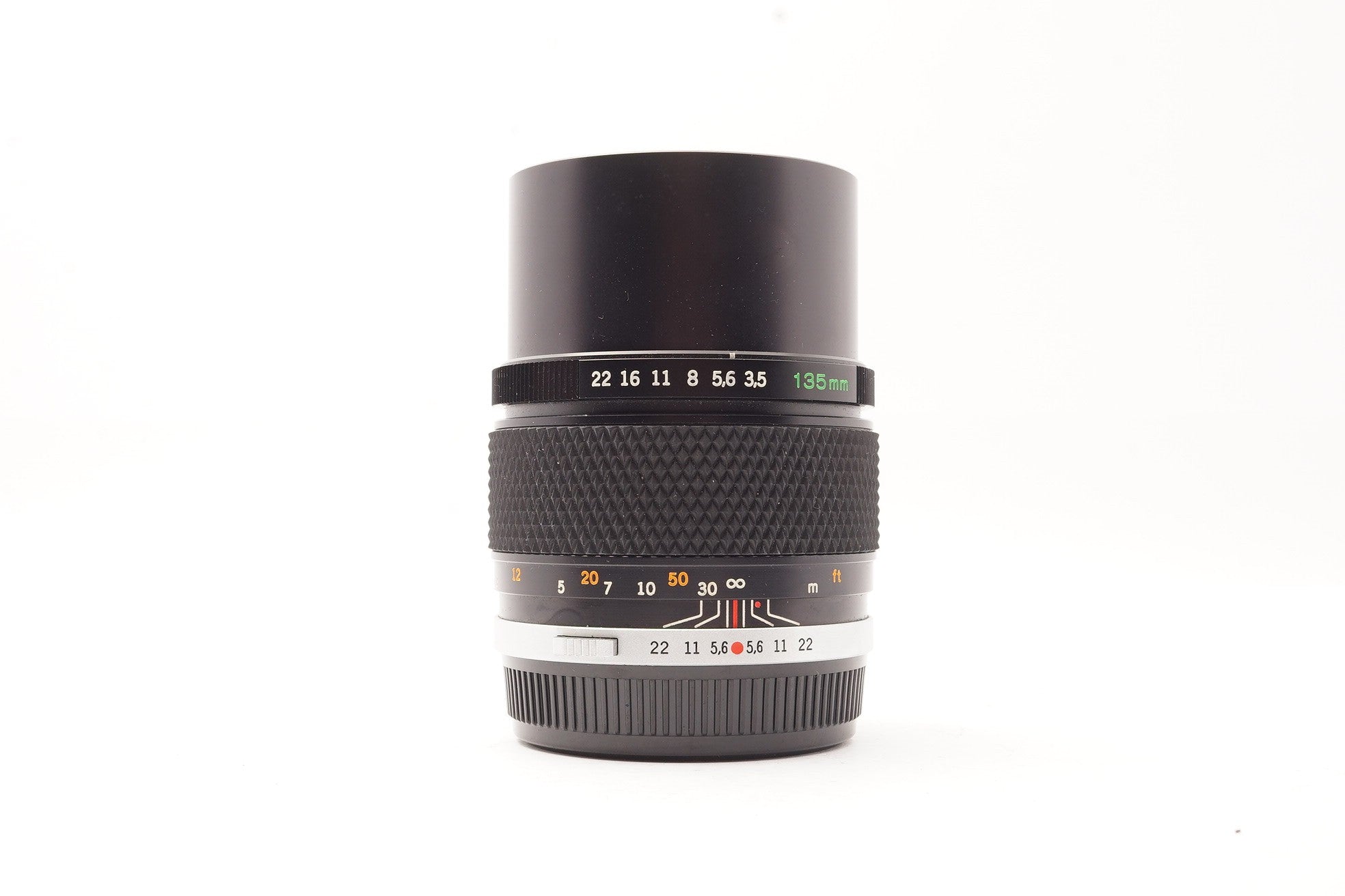 Olympus OM Zuiko Auto-T 135mm f/3.5 Lens – Boxed