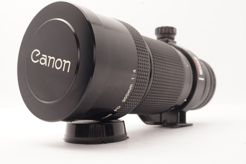 Canon FD 300mm f/4 Telephoto Lens with Tripod Collar
