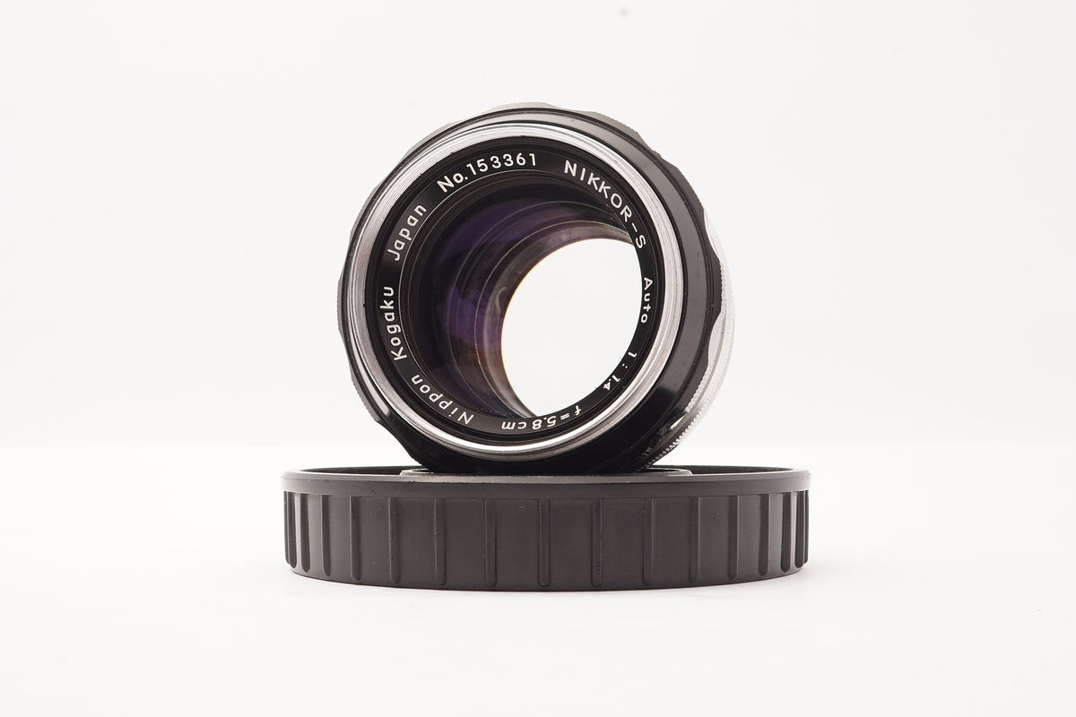 Nikon Nikkor-S Auto 5.8cm f/1.4 AI-Converted Lens – view 4