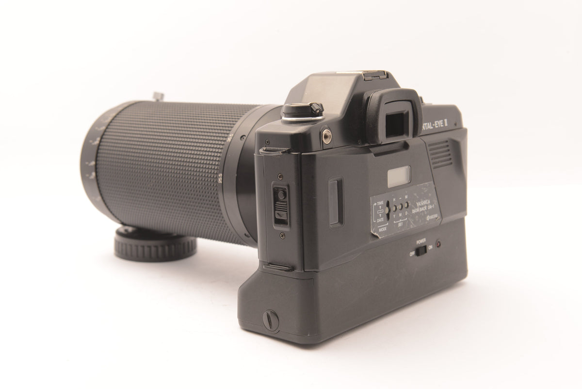 Yashica Dental Eye II with Macro 100mm f/4 – rear left view