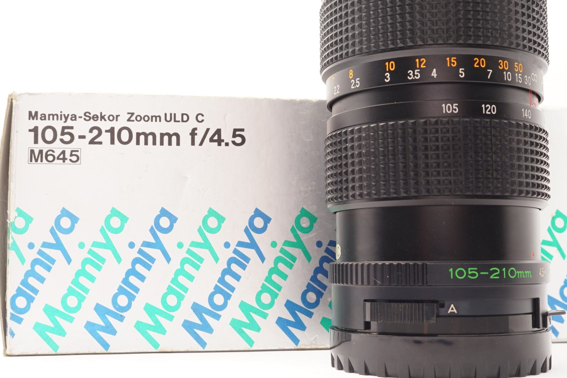 Mamiya M645 Sekor Zoom C 105-210mm f/4.5 ULD Lens – Excellent