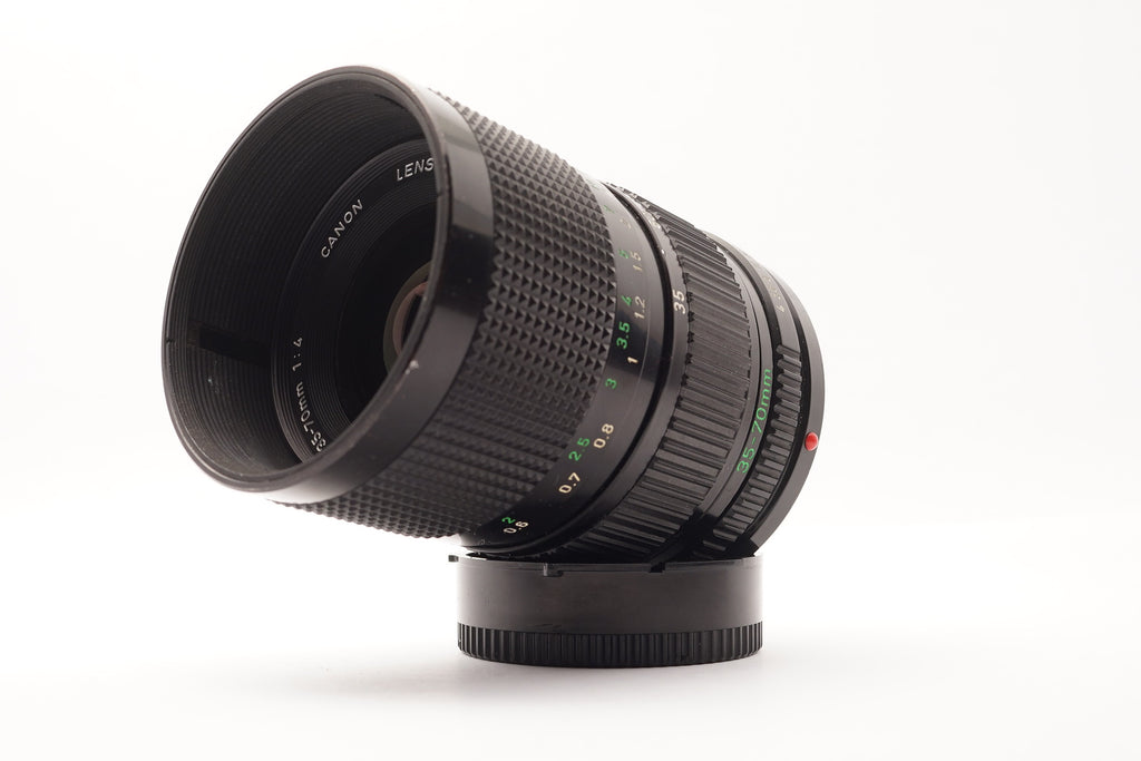 Canon FD 35-70mm f/4 Zoom Lens – Very Good