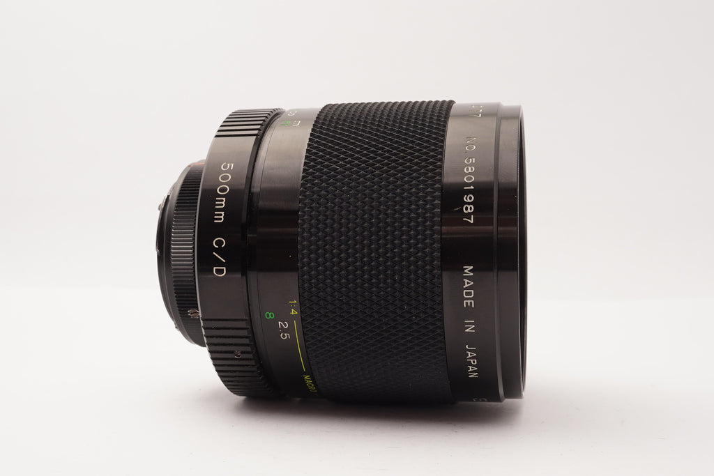 Soligor 500mm f/8 Mirror Reflex Olympus OM Lens – view 4