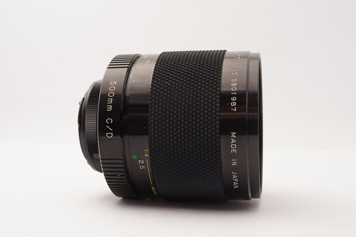 Soligor 500mm f/8 Mirror Reflex Olympus OM Lens – view 4