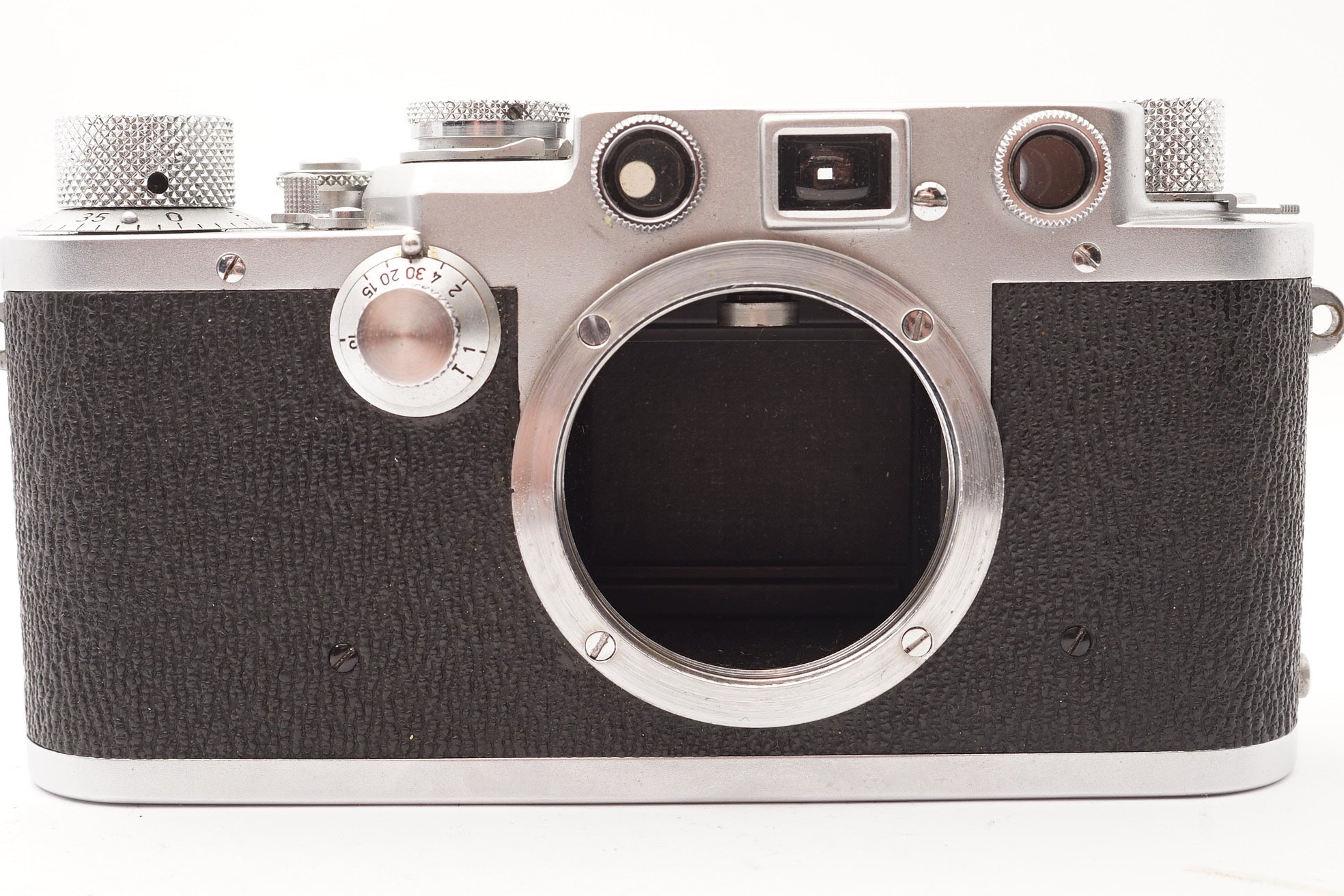 Leica IIIf Black Dial 35mm Rangefinder Camera – main product view
