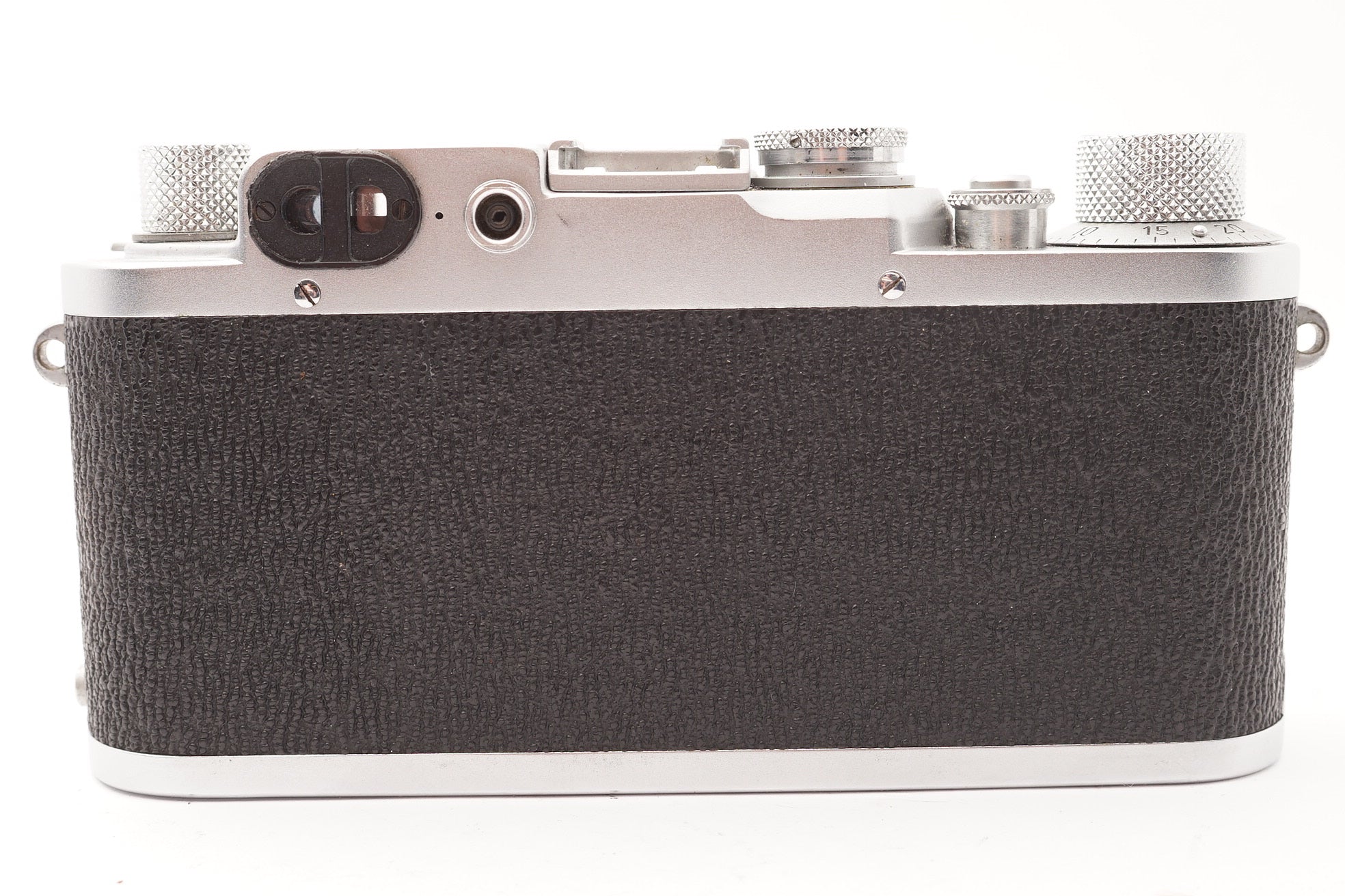 Leica IIIf Black Dial 35mm Rangefinder Camera – view 4