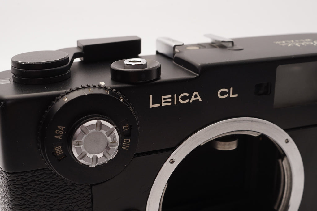 Leica CL Black 35mm Rangefinder Camera Body – view 4