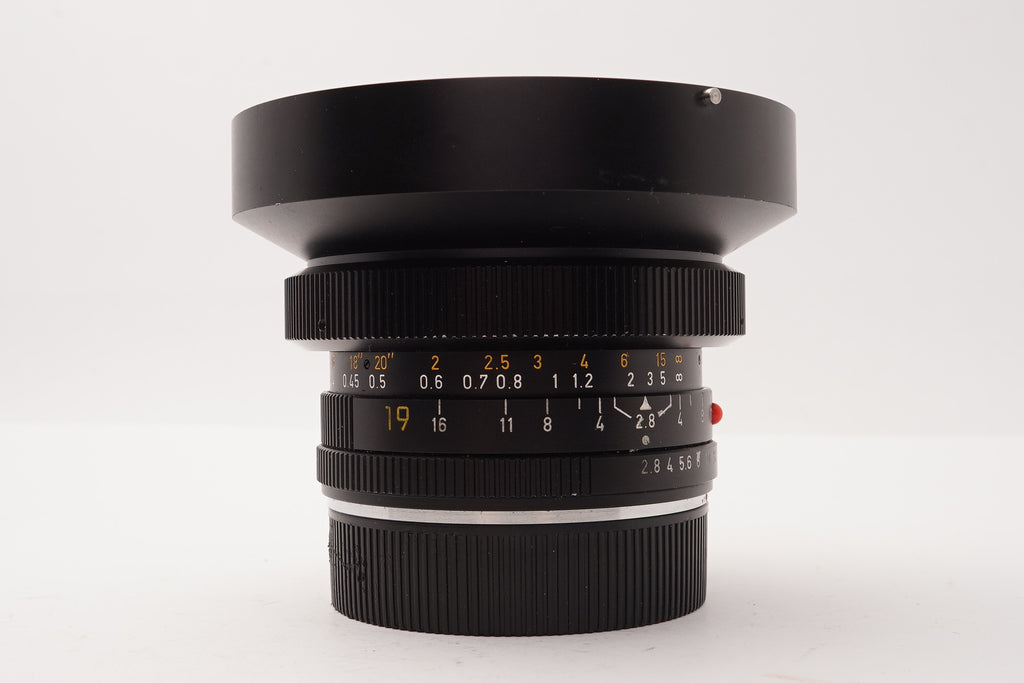 Leica Elmarit-R 19mm f/2.8 3-Cam Lens – main product view