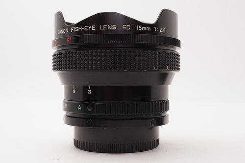 Canon FD 15mm f/2.8 Fisheye Lens – main product view