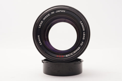 Canon FD 85mm f/1.8 S.S.C. Lens – view 2