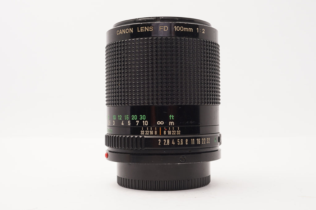 Canon FD 100mm f/2 Lens – main product view