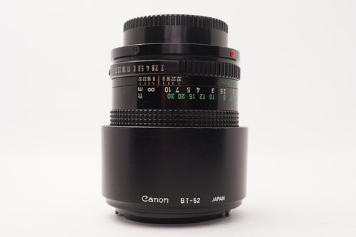 Canon FD 100mm f/2 Lens – view 2