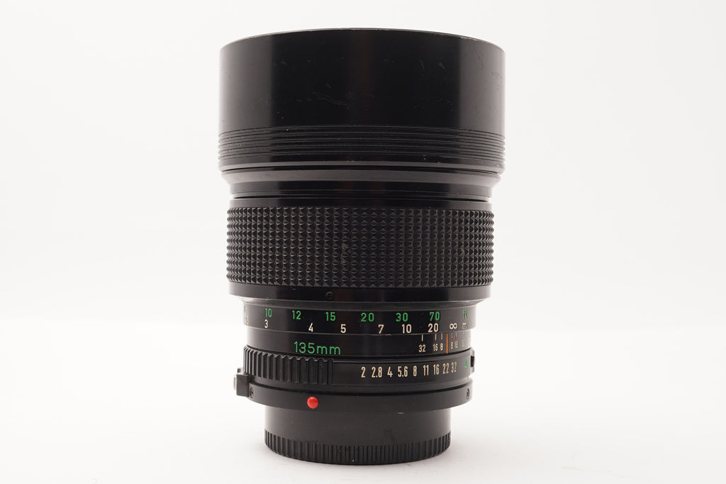Canon FD 135mm f/2 Lens – main product view