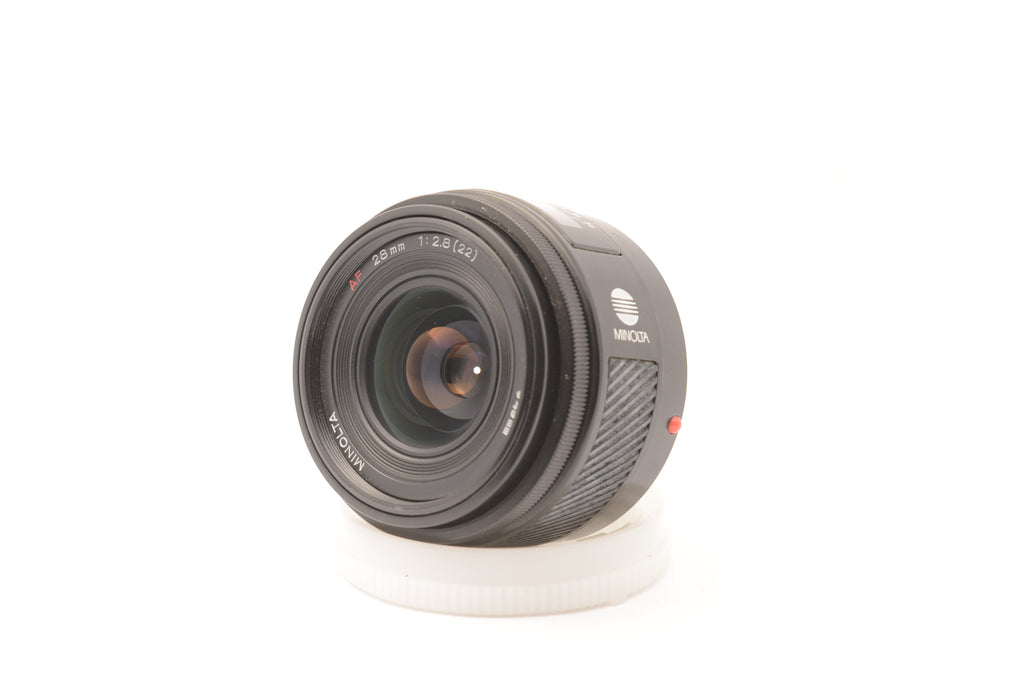 Minolta AF 28mm f/2.8 Lens – main product view