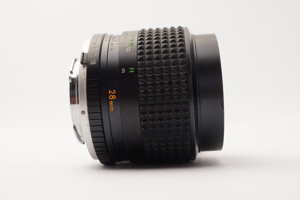 Minolta W.Rokkor 28mm f/2 Lens – view 3