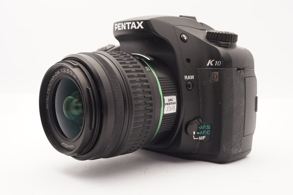 Pentax K10D DSLR with smc PENTAX-DA 18-55mm f/3.5-5.6 AL Lens – view 2