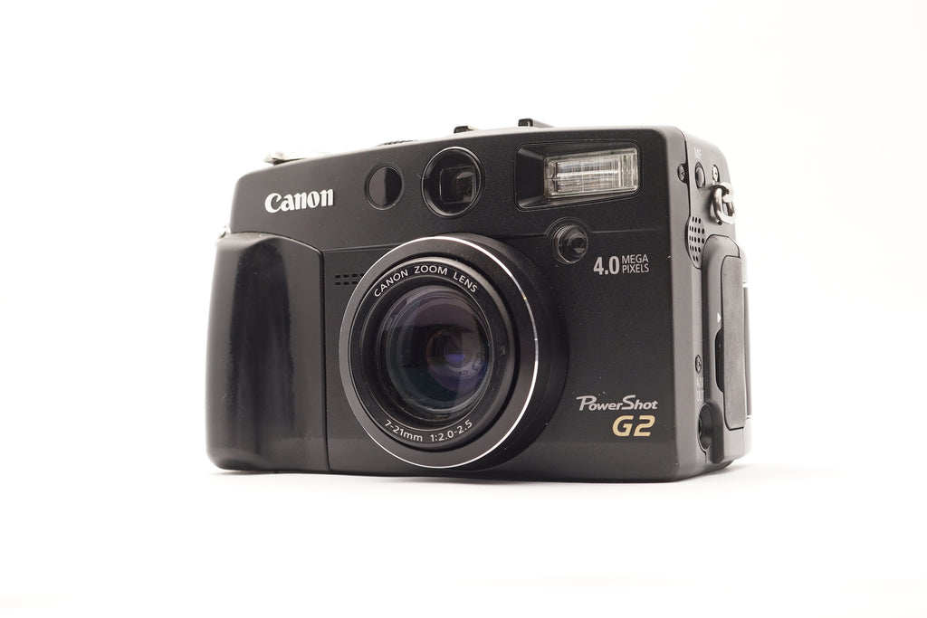 Canon PowerShot G2 Black 4MP Digital Camera – view 1
