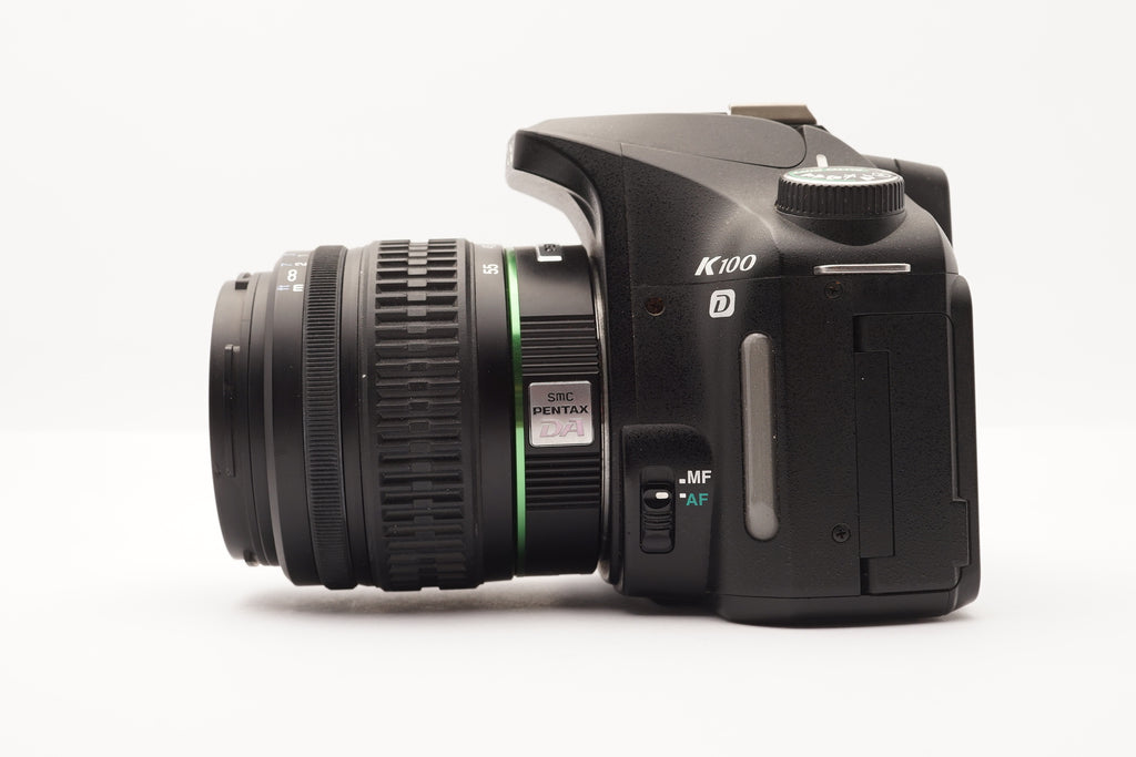 Pentax K100D DSLR with smc PENTAX-DA 18-55mm f/3.5-5.6 AL Lens – view 2
