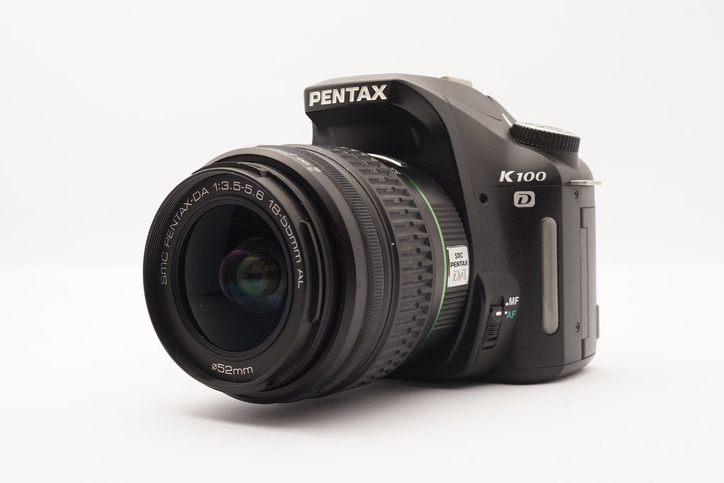 Pentax K100D DSLR with smc PENTAX-DA 18-55mm f/3.5-5.6 AL Lens – view 3