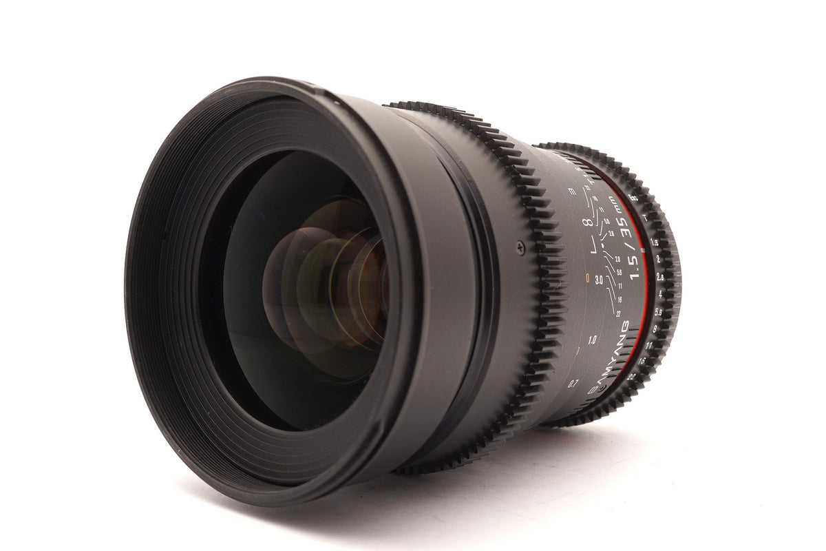 Samyang 35mm T1.5 VDSLR AS UMC Cine Lens for Canon EF – view 1