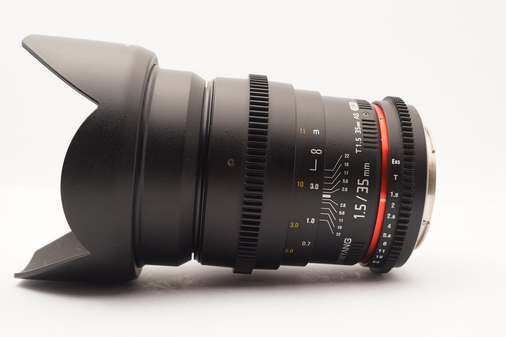 Samyang 35mm T1.5 VDSLR AS UMC Cine Lens for Canon EF – view 2