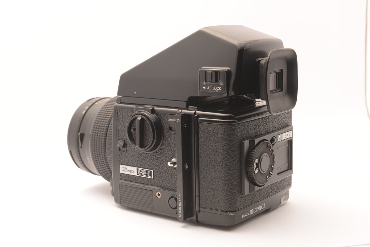 Zenza Bronica GS-1 6x7 Camera with 100mm f/3.5 Zenzanon-PG, AE Prism & 120 Back – view 2