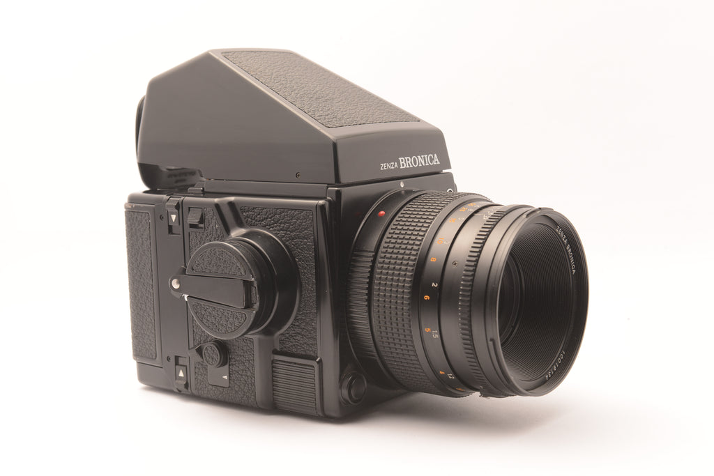 Zenza Bronica GS-1 6x7 Camera with 100mm f/3.5 Zenzanon-PG, AE Prism & 120 Back – view 4