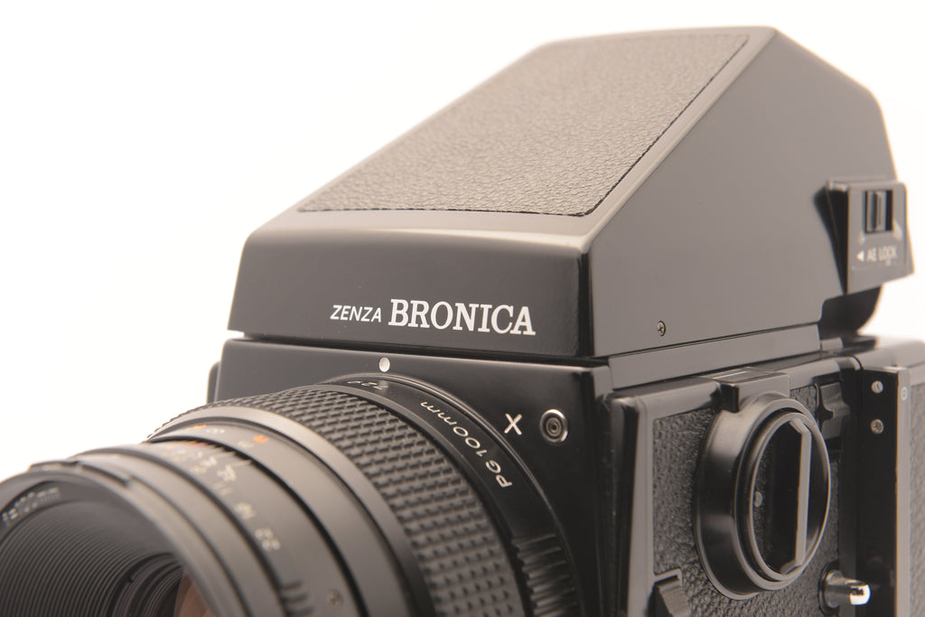 Zenza Bronica GS-1 6x7 Camera with 100mm f/3.5 Zenzanon-PG, AE Prism & 120 Back – view 7