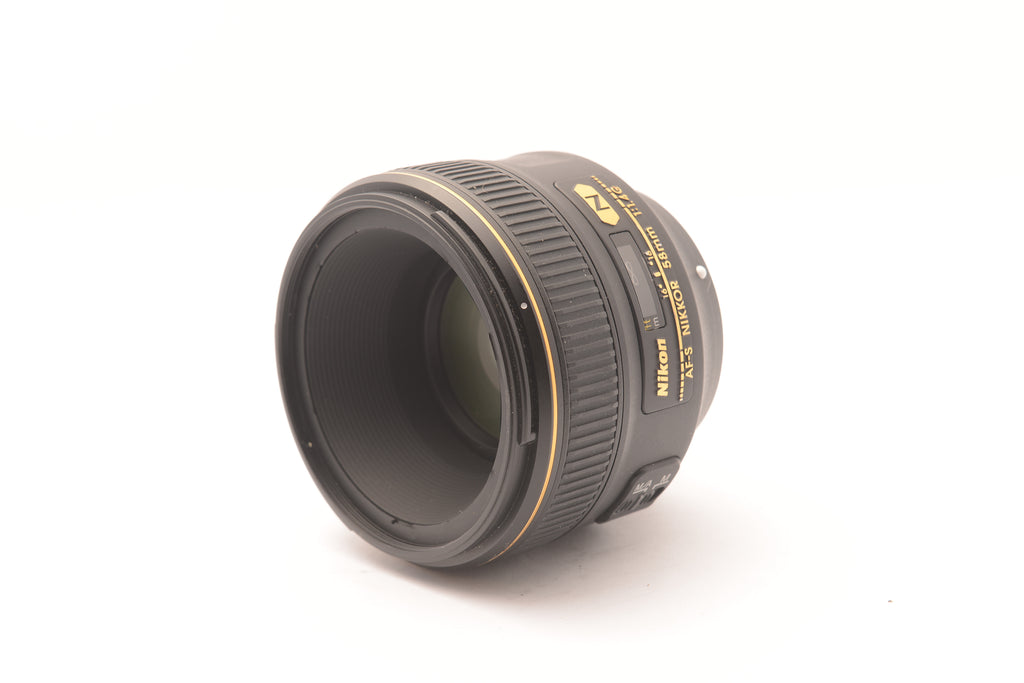 Nikon AF-S NIKKOR 58mm f/1.4G Lens – view 1