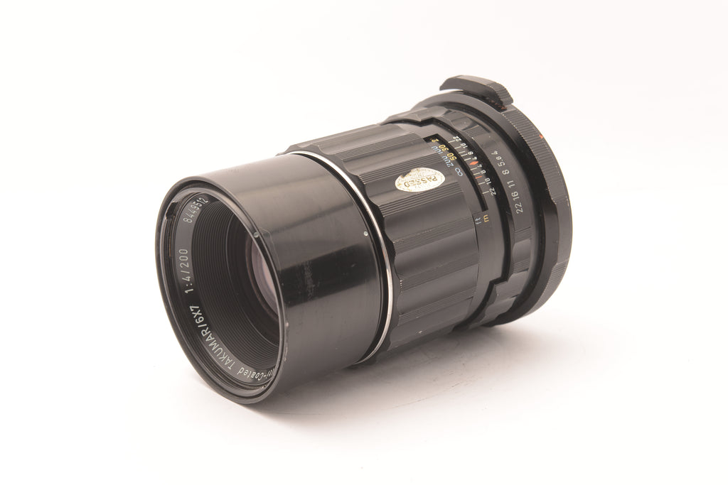 Pentax Super-Multi-Coated Takumar 6x7 200mm f/4 Lens – view 1