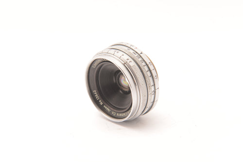 Canon 28mm f/2.8 LTM Rangefinder Lens – view 1