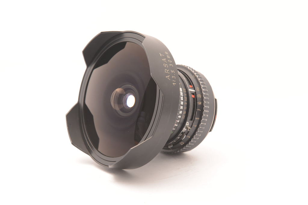 Arsat 30mm f/3.5 Fisheye Lens – Custom Hasselblad V-Mount Conversion – view 1