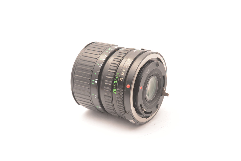 Canon FD 28-55mm f/3.5-4.5 Zoom Lens – Very Good