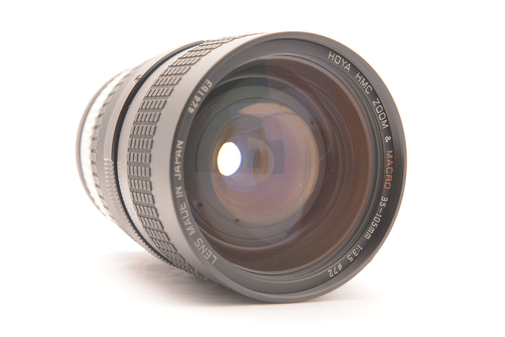 Hoya 35-105mm f/3.5 HMC Zoom Macro Lens for Canon FD – Very Good