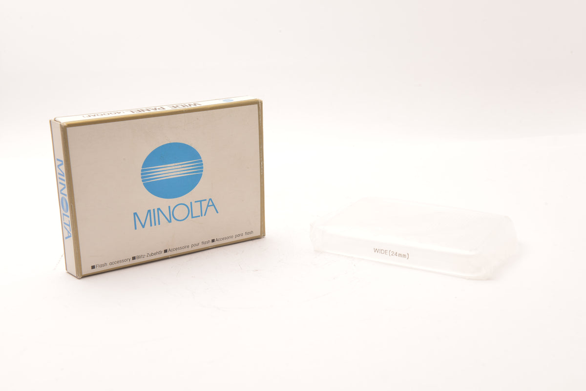 Minolta Flash Wide Panel for 4000AF – Very Good