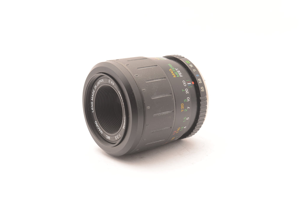Cosina 100mm f/3.5 MF Macro Lens for Contax/Yashica – Excellent