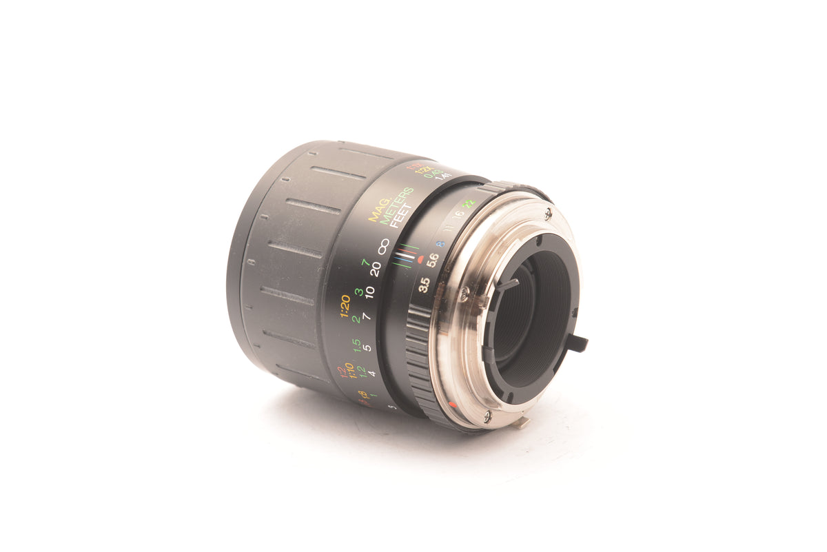 Cosina 100mm f/3.5 MF Macro Lens for Contax/Yashica – Excellent