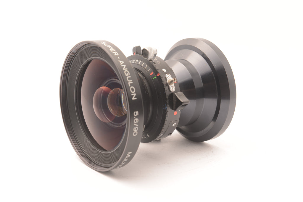 Schneider-Kreuznach 90mm f/5.6 Sinar Super-Angulon Lens – Very Good