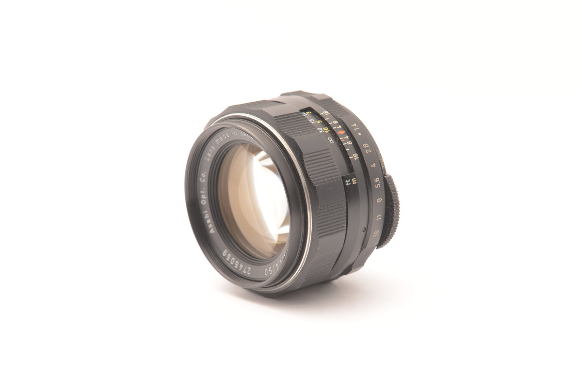 Pentax 50mm f/1.4 Super-Takumar Lens – Very Good